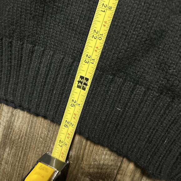 POLO Ralph Lauren Fair Isle Cotton Cashmere Angora Knit Pullover Sweater Large - Picture 5 of 6